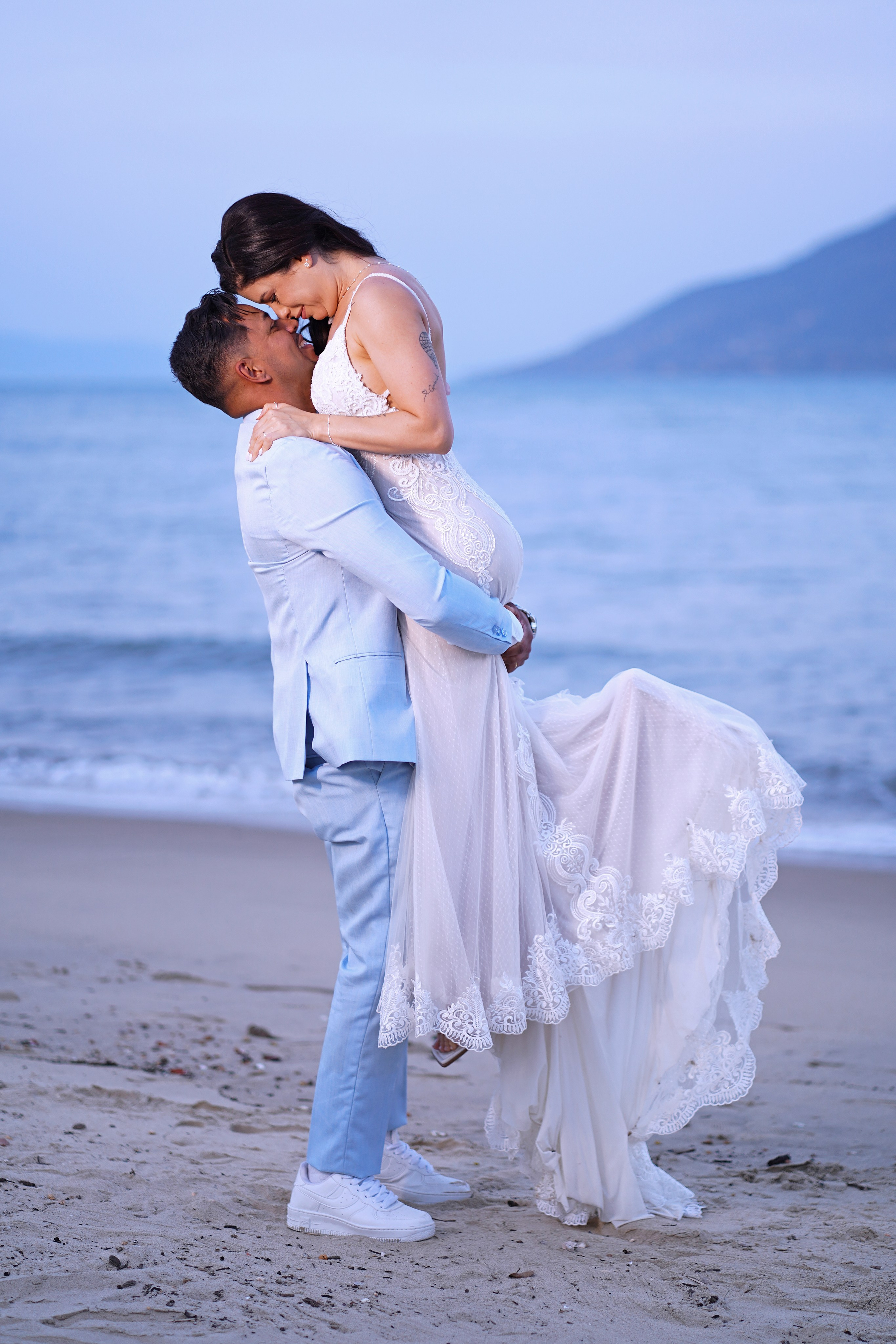 Anderson & Paula, Kazinha pé na areia, Caraguatatuba. Produtora Bride