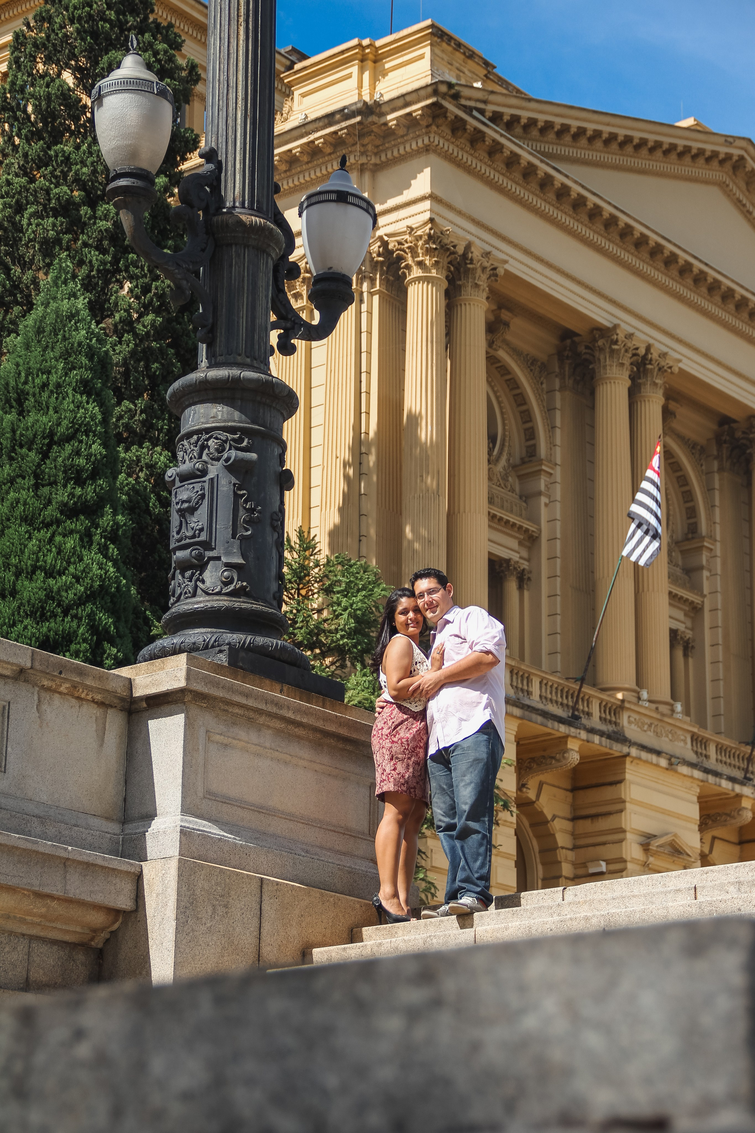 Erika & Daniel — 02/12/2012 — Museu do Ipiranga — São Paulo/SP. Luiz Medeiros Produções