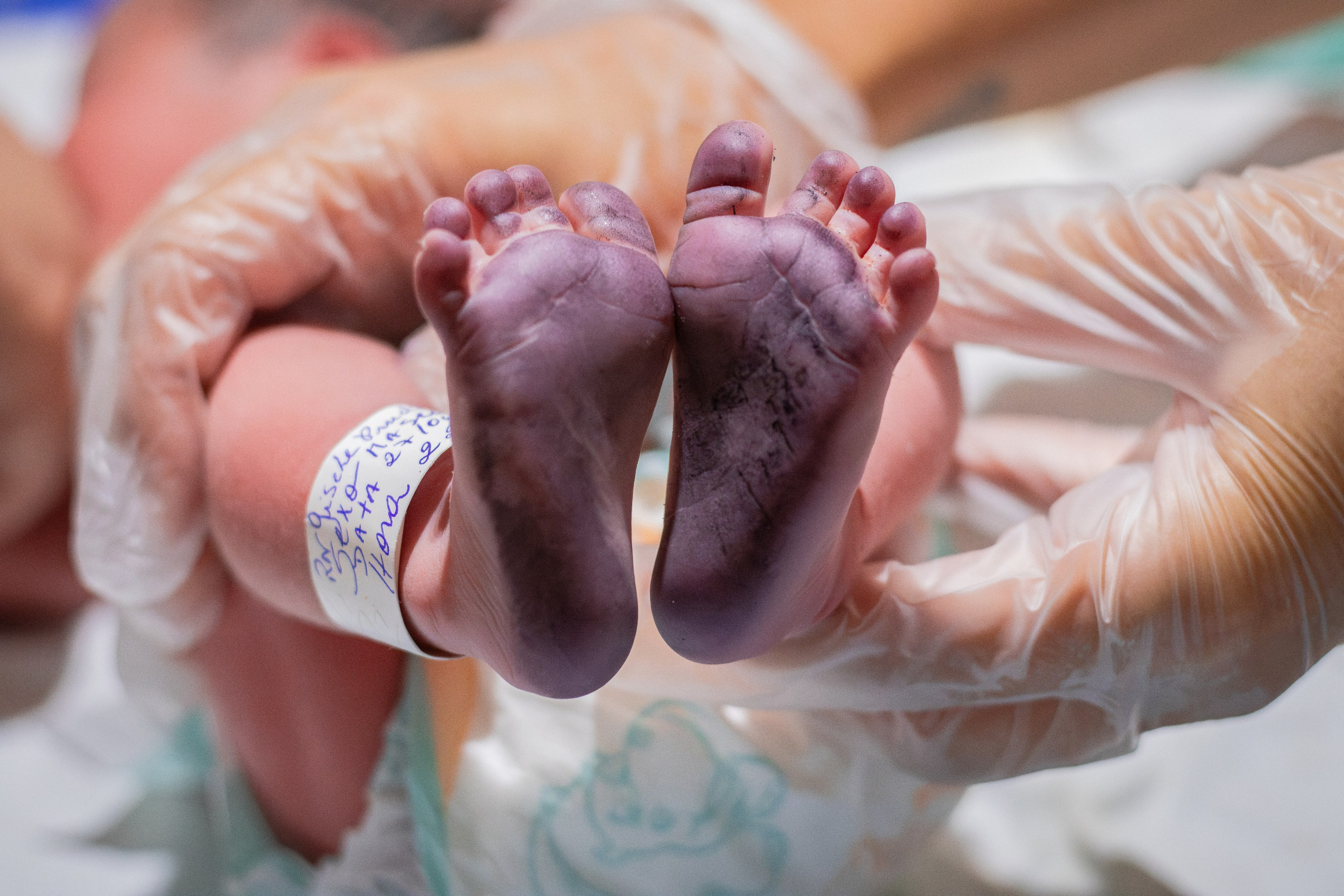 A chegada de Ian. Fotografa de Família Jaque Mesquita