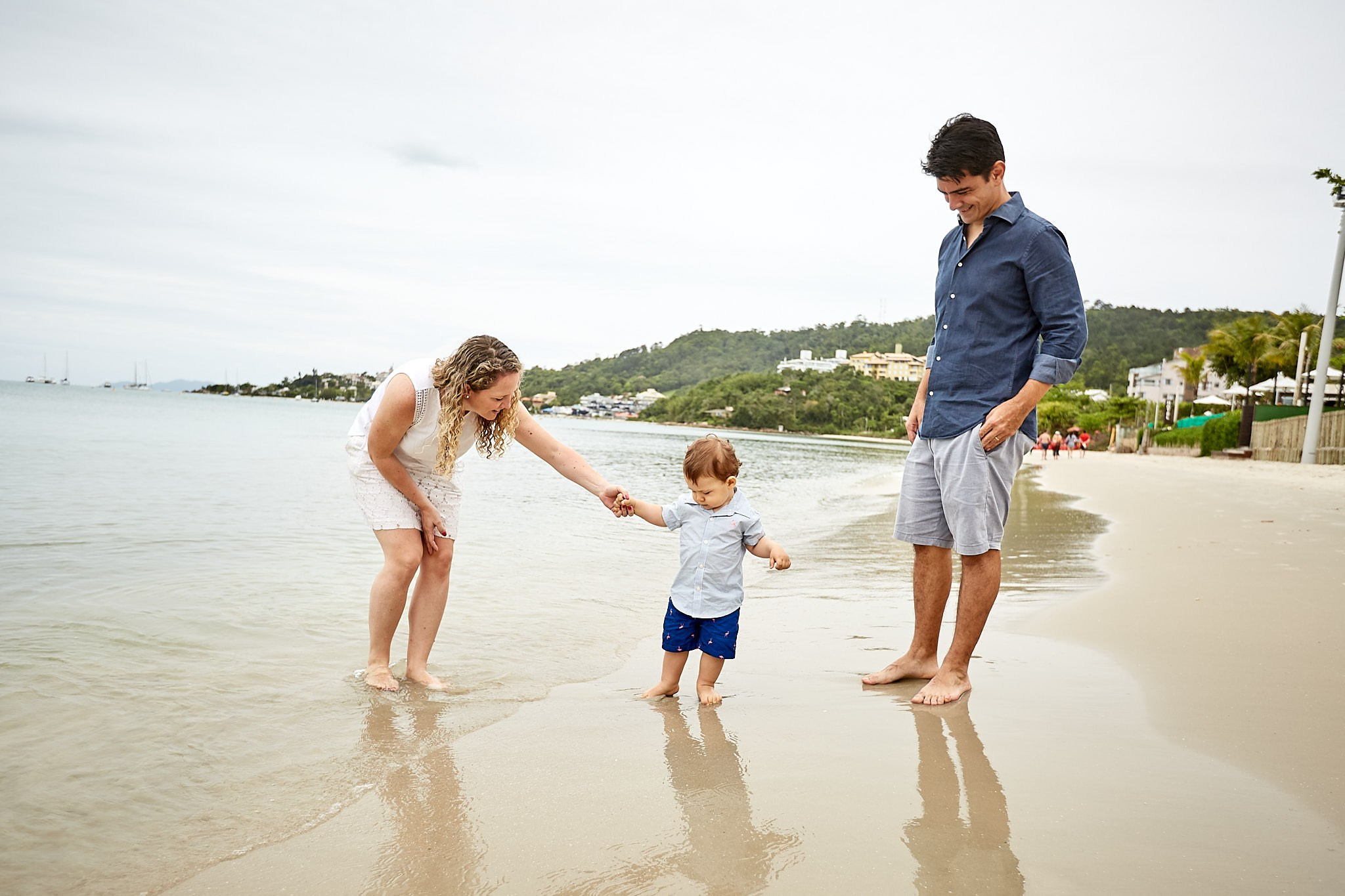 Ensaio Mariana, Julián e Joaquim. Fotógrafo de casamentos em Florianópolis