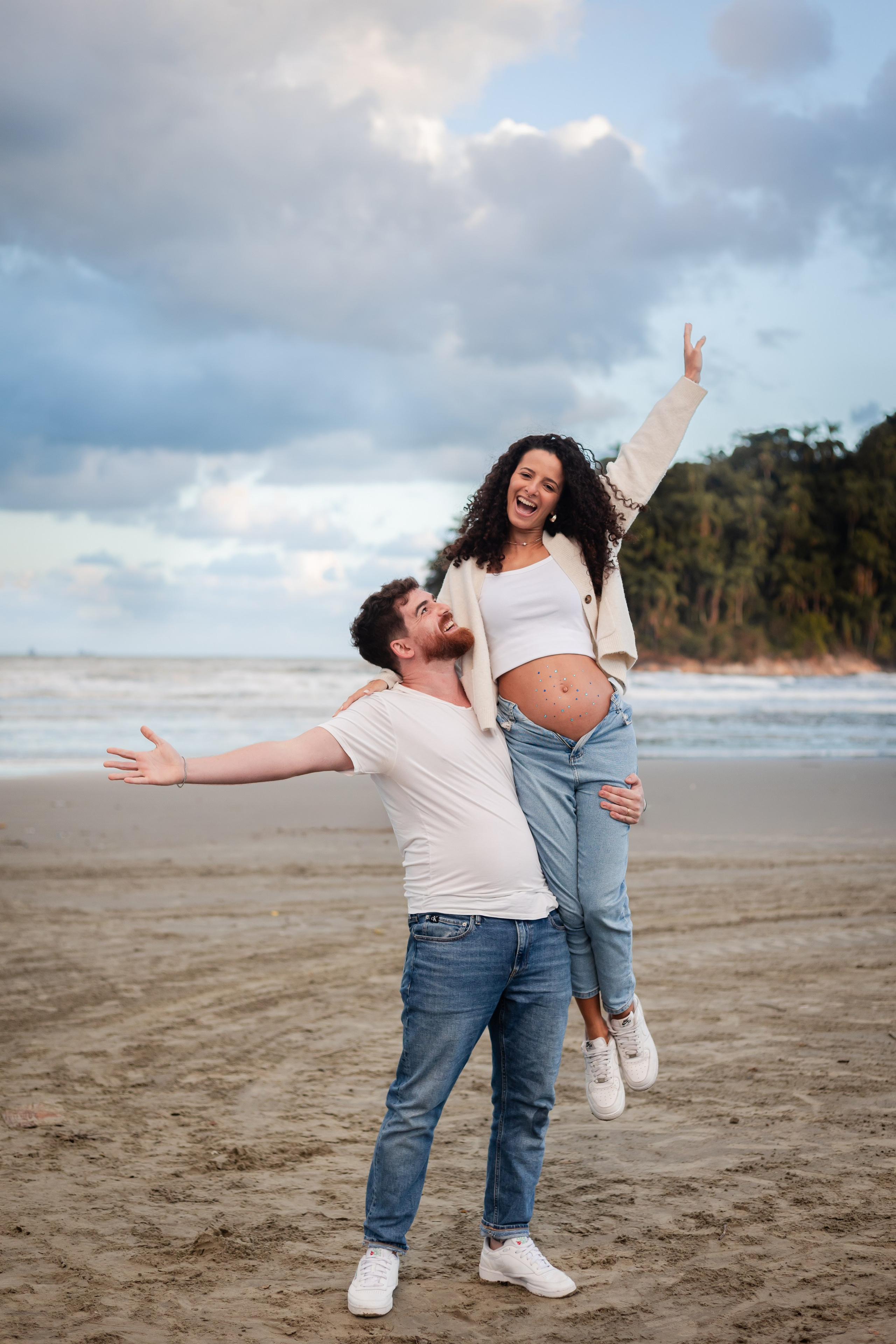 A espera de Léo. Fotografa de Família Jaque Mesquita