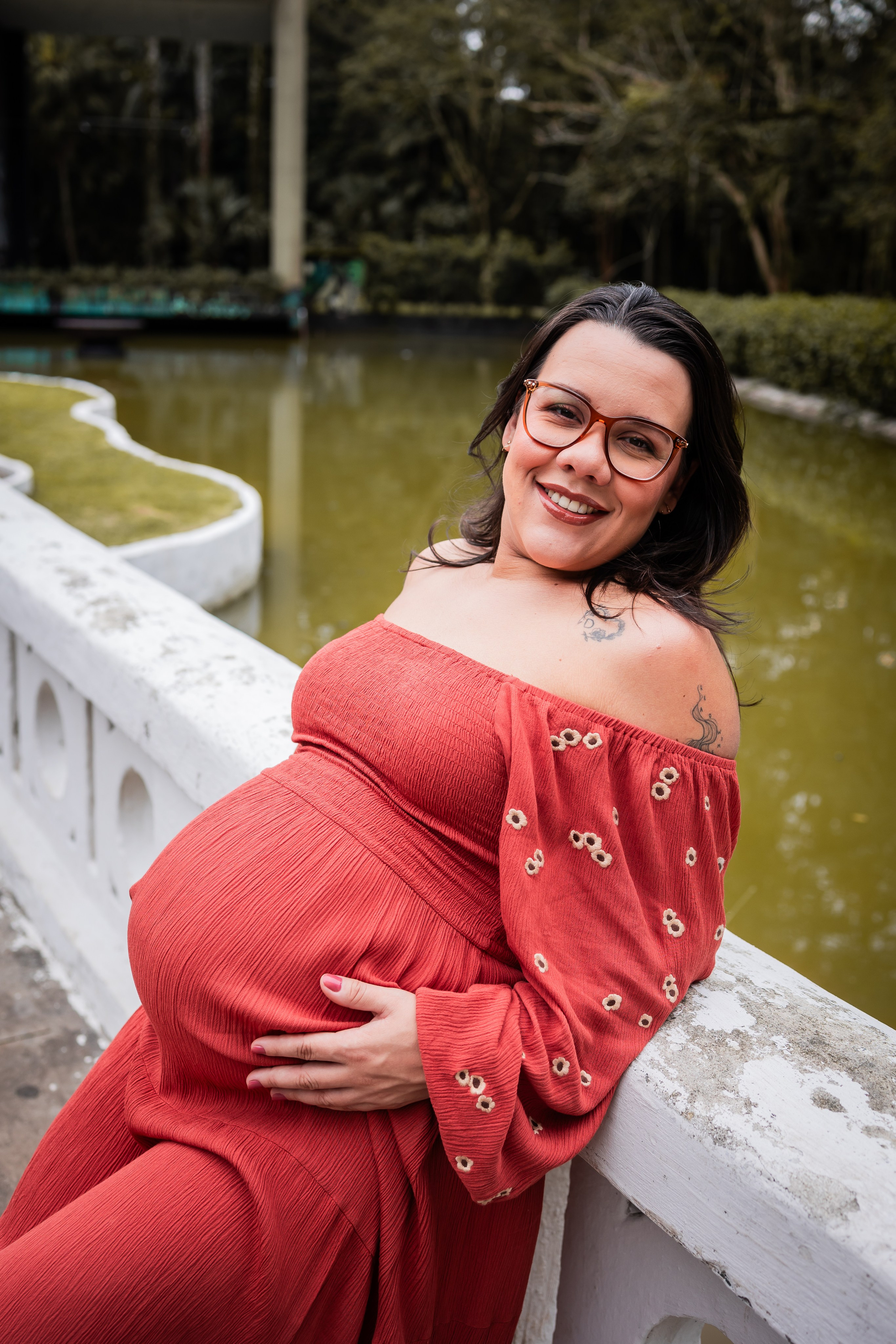 A espera de Ana Clara. Fotografa de Família Jaque Mesquita