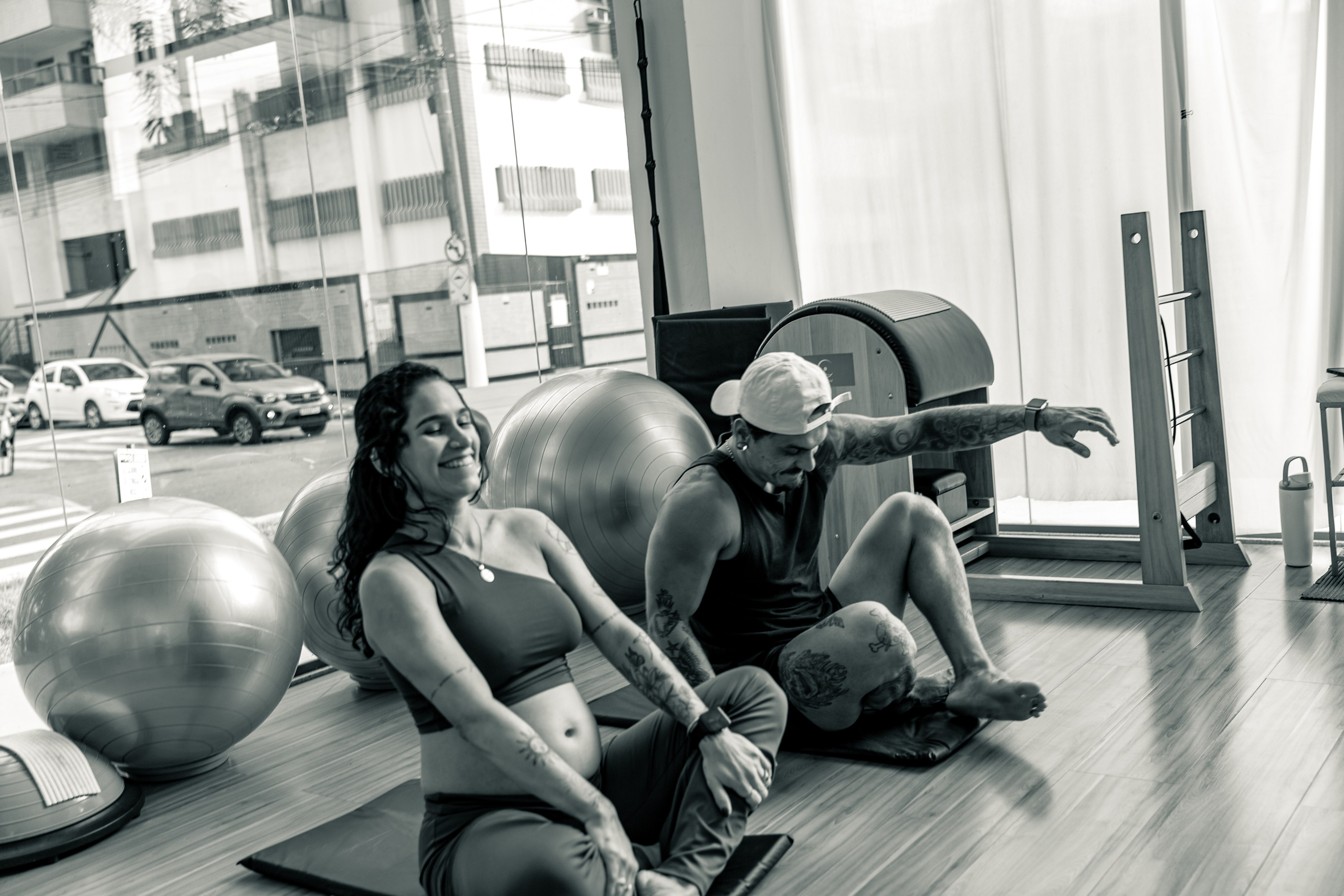 Mariana & Richardson — Estúdio Cuidar — Pilates. Thiago Chinellato