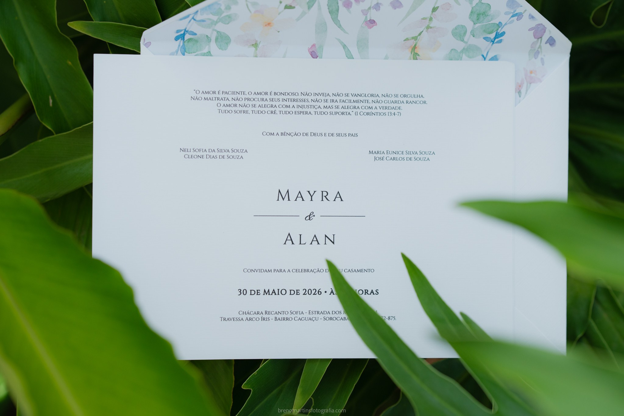 Fotografia de Casamento de Mayra & Alan - Breno Martins