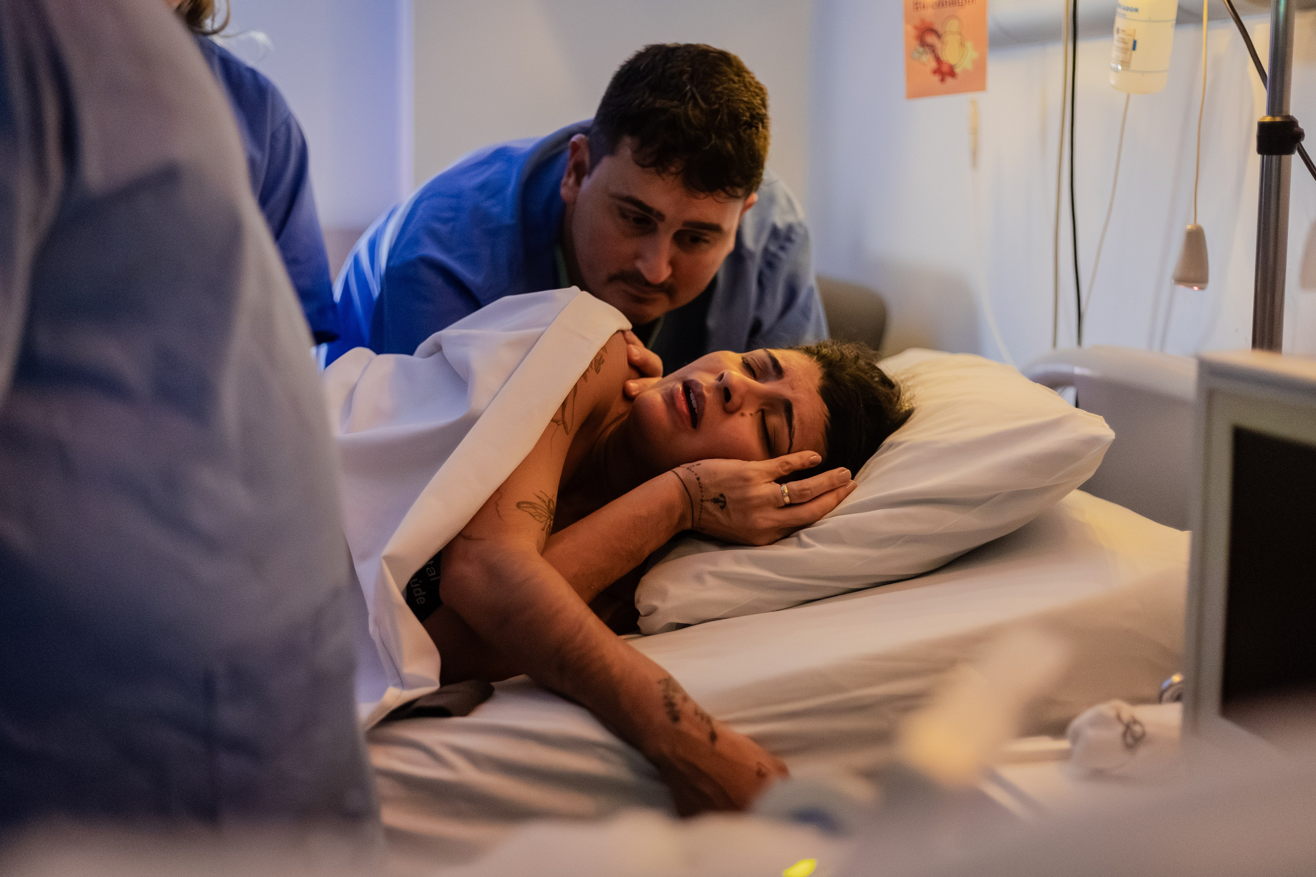 A chegada de Raoni. Fotografa de Família Jaque Mesquita