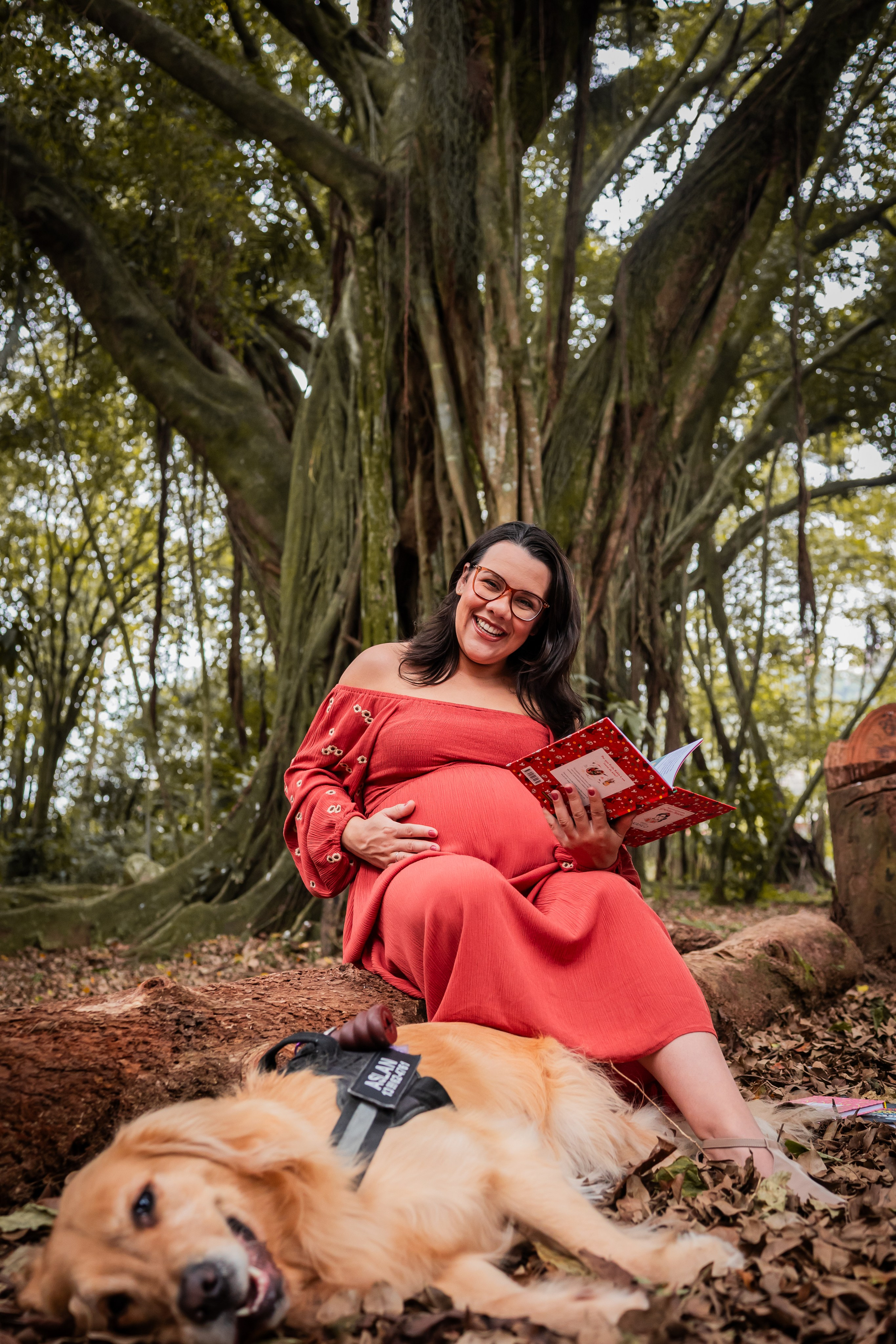 A espera de Ana Clara. Fotografa de Família Jaque Mesquita