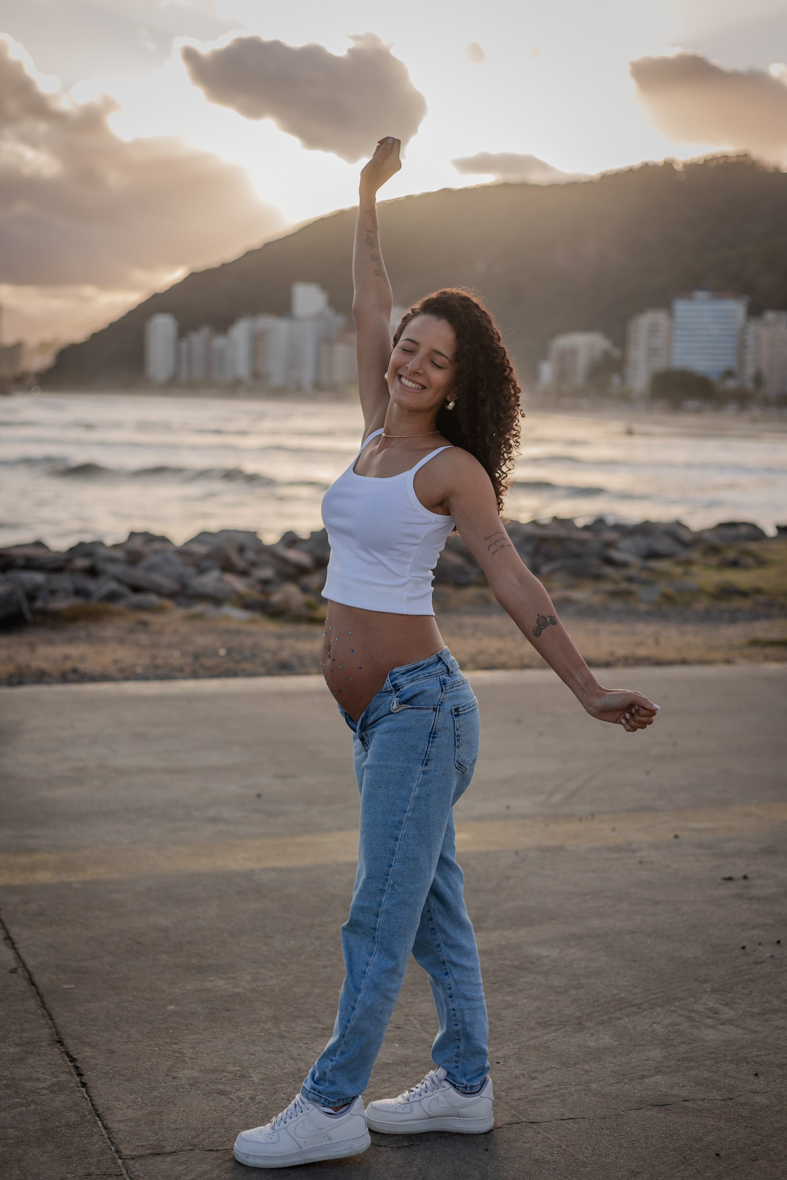 A espera de Léo. Fotografa de Família Jaque Mesquita
