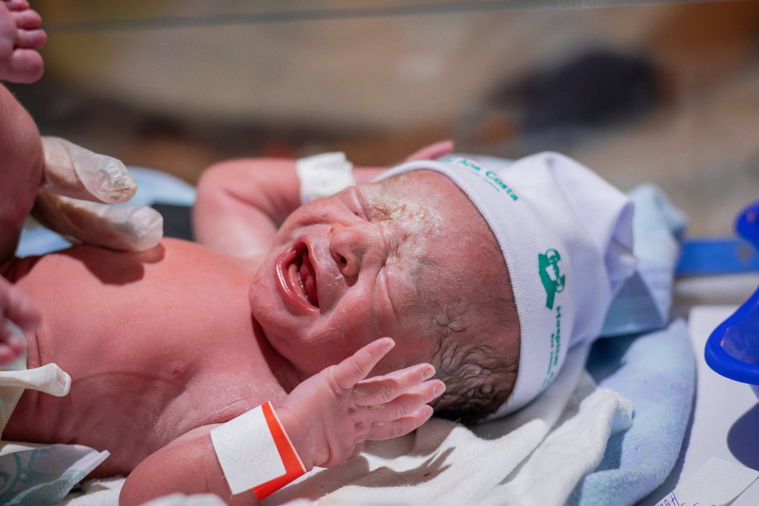 A chegada de Ian. Fotografa de Família Jaque Mesquita