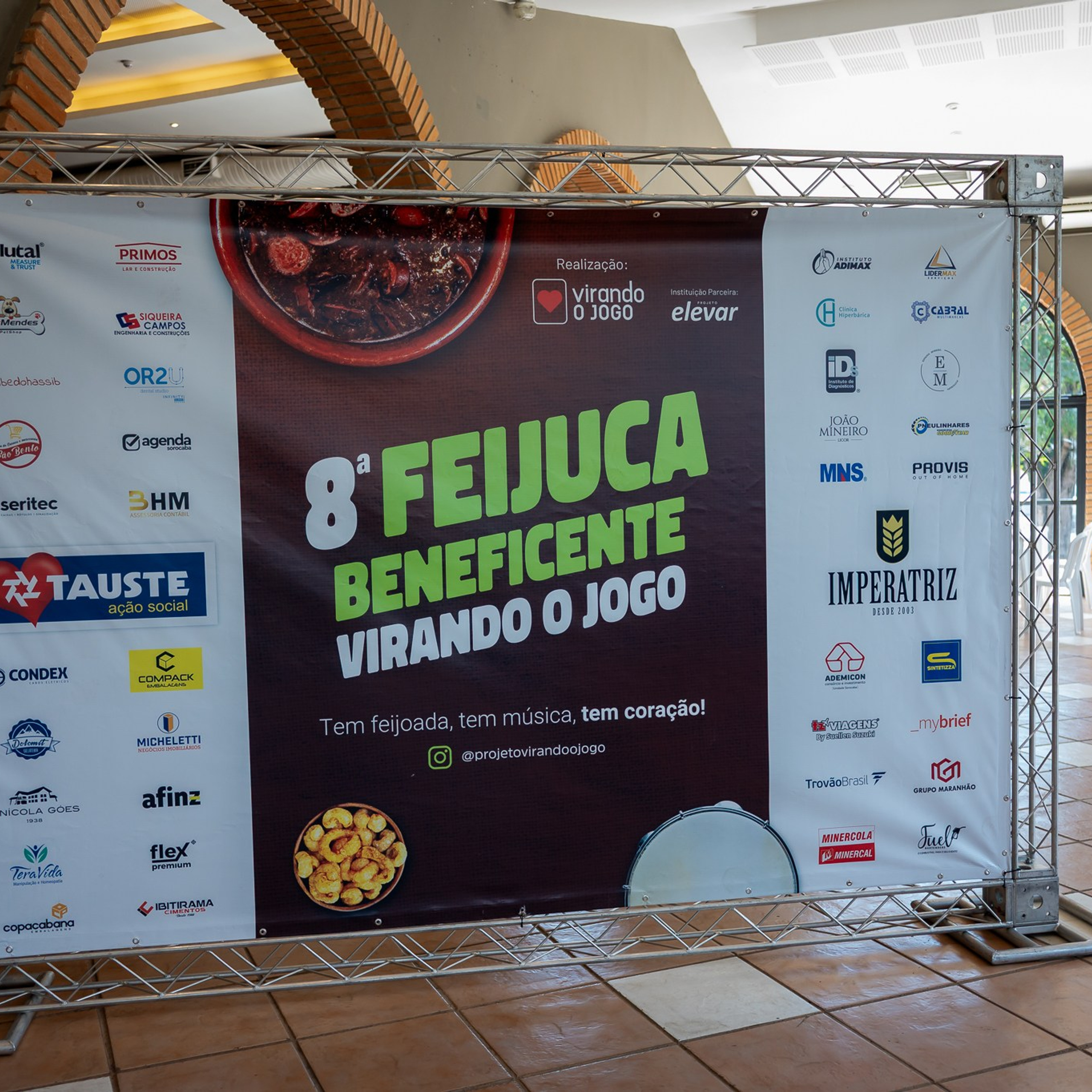 Virando o Jogo- Feijoada Beneficente