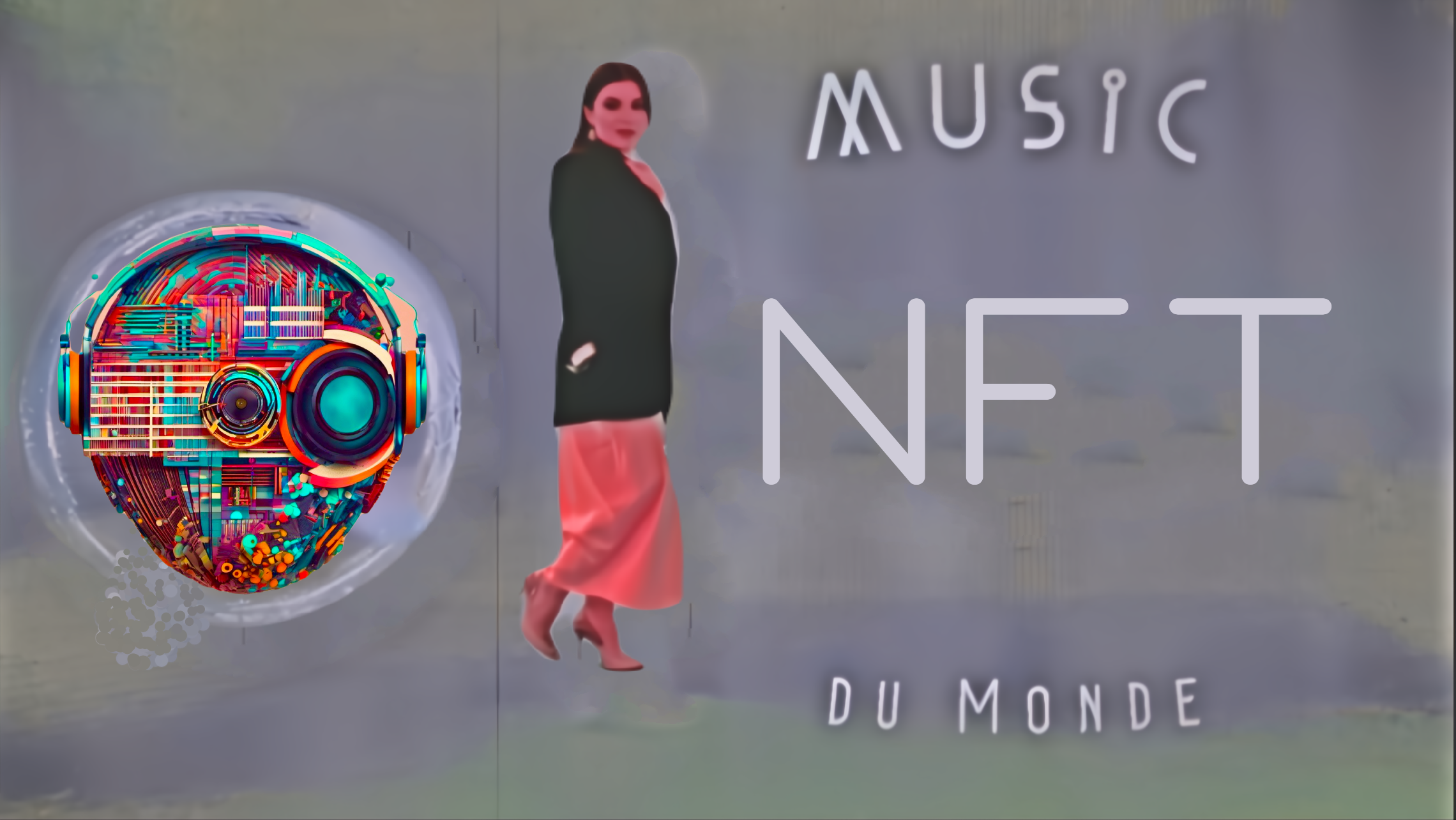 NFT Music du Monde. Association CASIdAF & BRUCEF with Vernov Production & AKKA Music