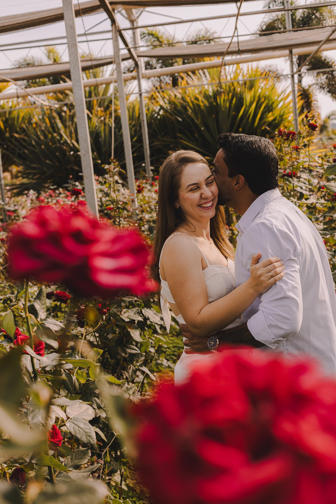 Ensaio Pré-Wedding em Holambra/SP. Casal Wedding — Fotografia para casamentos