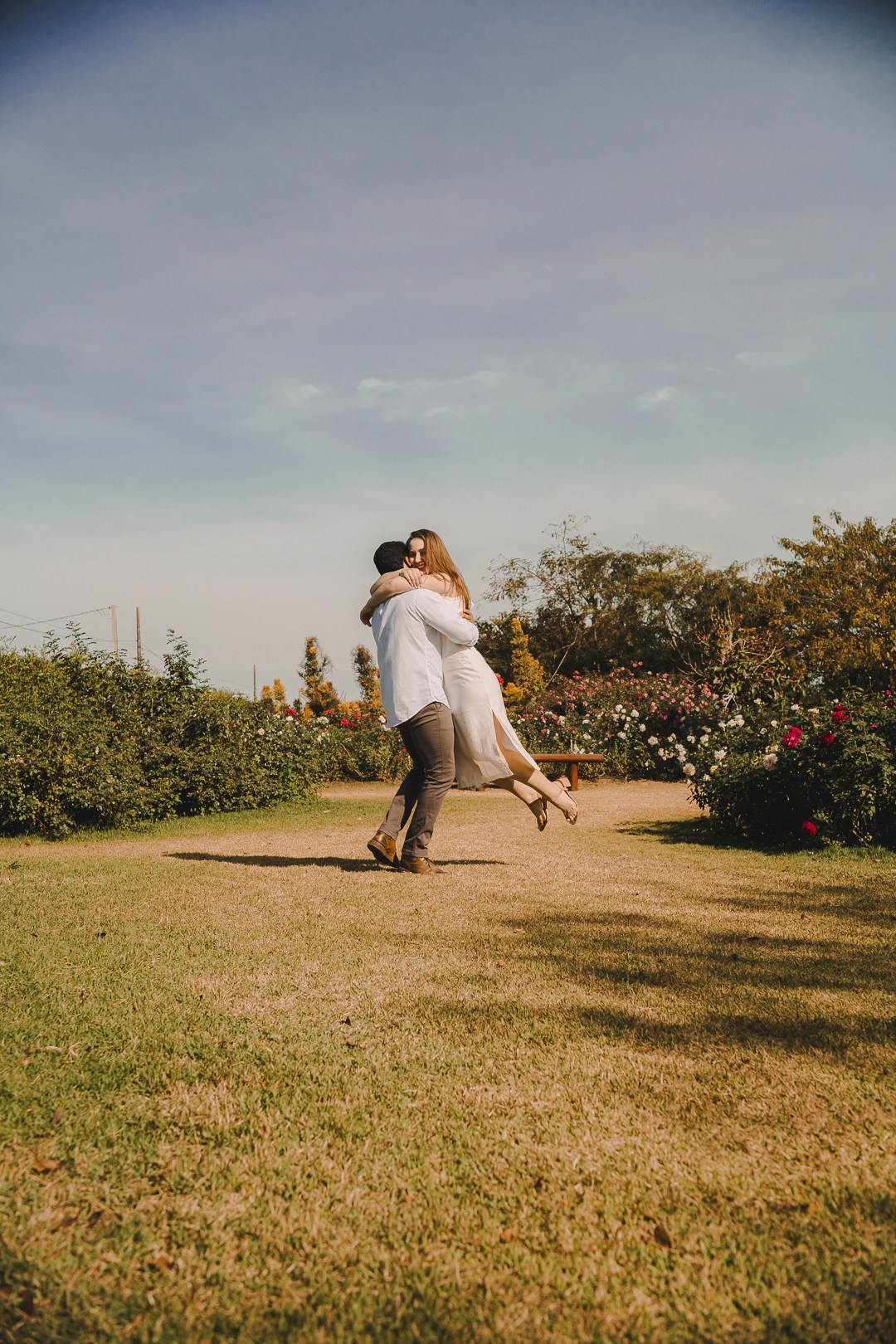 Ensaio Pré-Wedding em Holambra/SP. Casal Wedding — Fotografia para casamentos