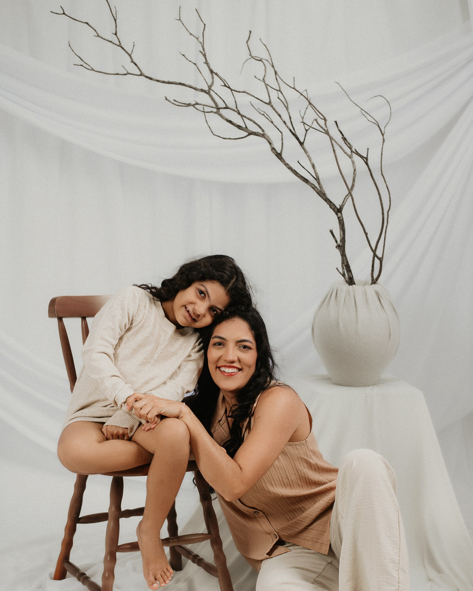 Manoely e Marina — dia das mães